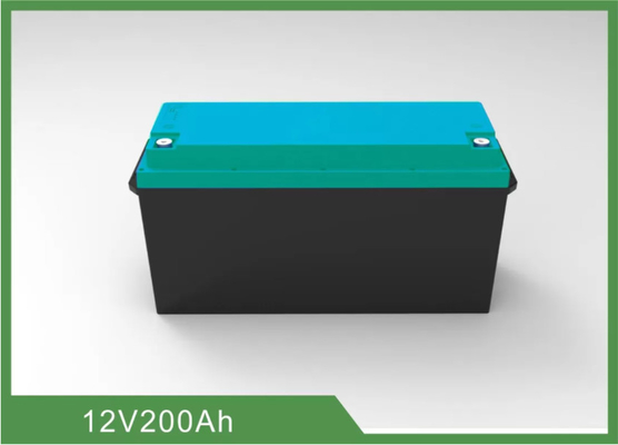 1kHz батарея 12V 200Ah разрядки LiFePO4 RV AC 2.56KWh 250A