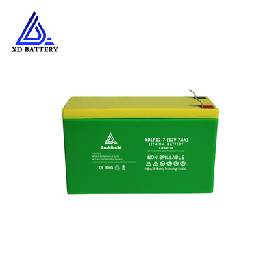 Одобренный IEC62133 блок батарей фосфорнокислого железа лития батареи 32700 12V 7ah LiFePO4 для удить